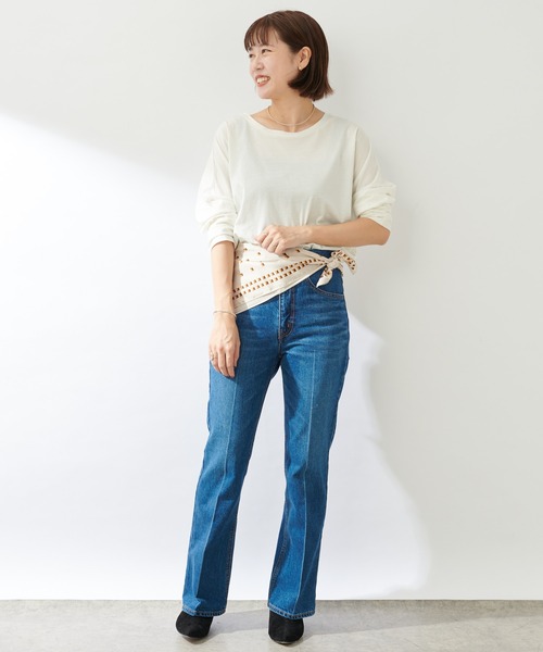 SHENERY（シーナリー）の「シルケットカットソー（Tシャツ/カットソー・レディース・オフホワイト・FREE）」の16枚目の写真