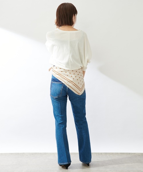 SHENERY（シーナリー）の「シルケットカットソー（Tシャツ/カットソー・レディース・オフホワイト・FREE）」の6枚目の写真