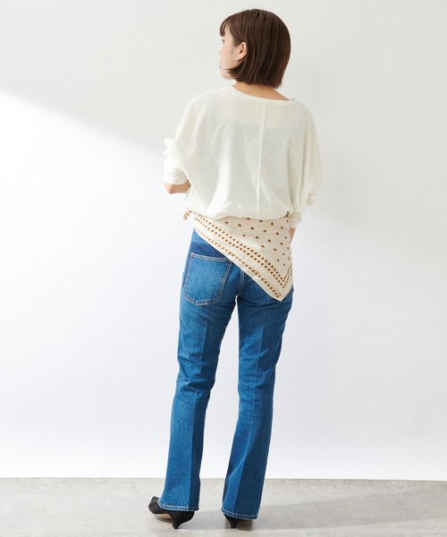 SHENERY（シーナリー）の「シルケットカットソー（Tシャツ/カットソー・レディース・オフホワイト・FREE）」の4枚目の写真