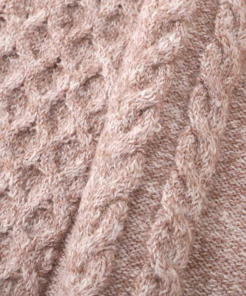 PROPORTION BODY DRESSING（プロポーションボディドレッシング）の「ケーブルニット（ニット/セーター・レディース・グレー/ホワイト系その他/ピンク・FREE）」の22枚目の写真