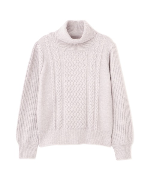 PROPORTION BODY DRESSING（プロポーションボディドレッシング）の「ケーブルニット（ニット/セーター・レディース・グレー/ホワイト系その他/ピンク・FREE）」の18枚目の写真