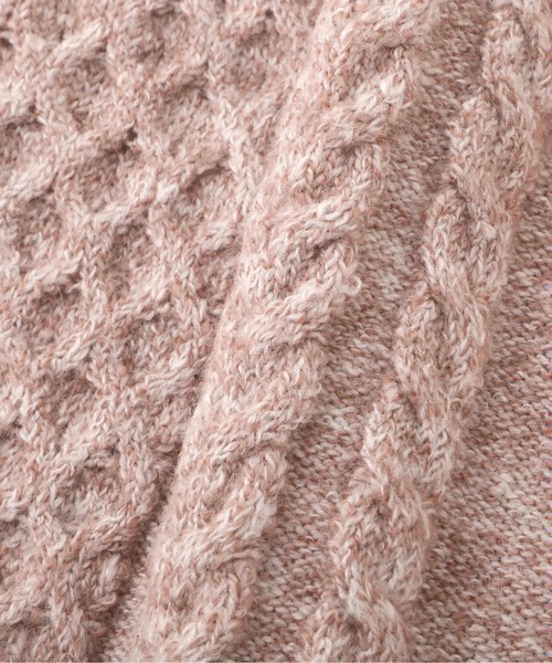 PROPORTION BODY DRESSING（プロポーションボディドレッシング）の「ケーブルニット（ニット/セーター・レディース・グレー/ホワイト系その他/ピンク・FREE）」の21枚目の写真