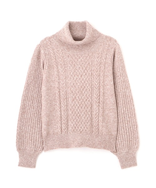 PROPORTION BODY DRESSING（プロポーションボディドレッシング）の「ケーブルニット（ニット/セーター・レディース・グレー/ホワイト系その他/ピンク・FREE）」の16枚目の写真