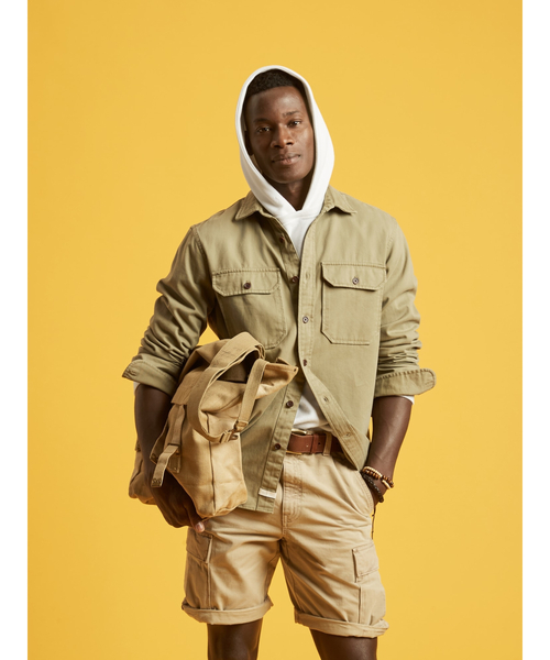 Banana Republic（バナナリパブリック）の「ブラッシュド ワッフルニット フーディー（パーカー・メンズ・ホワイト/チャコールグレー/ネイビー/ワイン/ブラウン・L/S/M/XL）」の2枚目の写真