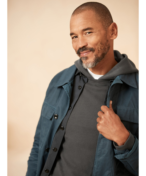 Banana Republic（バナナリパブリック）の「ブラッシュド ワッフルニット フーディー（パーカー・メンズ・ホワイト/チャコールグレー/ネイビー/ワイン/ブラウン・L/S/M/XL）」の12枚目の写真