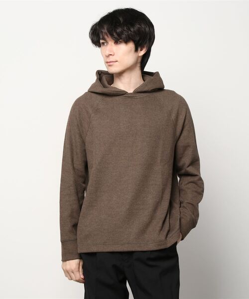 Banana Republic（バナナリパブリック）の「ブラッシュド ワッフルニット フーディー（パーカー・メンズ・ホワイト/チャコールグレー/ネイビー/ワイン/ブラウン・L/S/M/XL）」の20枚目の写真