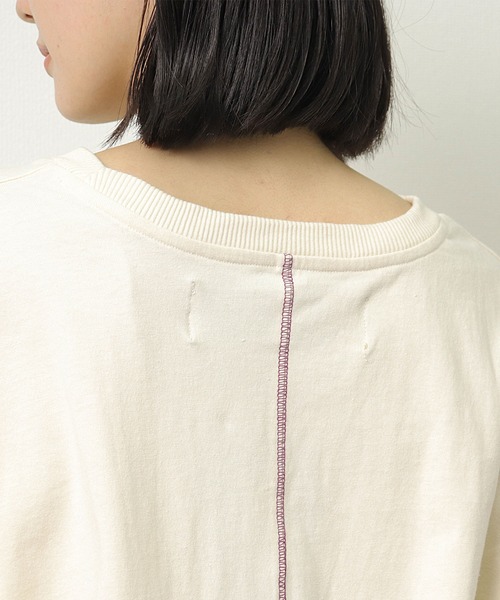 BIG BILL(ビッグビル)の「【mina11月掲載商品】【 BIG BILL / ビッグビル 】ラウンドステッチカットソー X59391D BNU(Tシャツ/カットソー・メンズ・オフホワイト/ベージュ/ネイビー・L/M)」の11枚目の写真