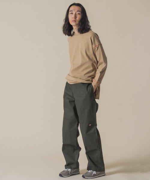 BIG BILL(ビッグビル)の「【mina11月掲載商品】【 BIG BILL / ビッグビル 】ラウンドステッチカットソー X59391D BNU(Tシャツ/カットソー・メンズ・オフホワイト/ベージュ/ネイビー・L/M)」の22枚目の写真