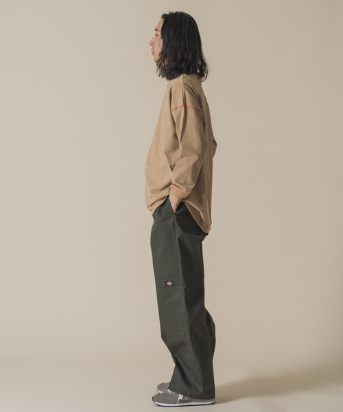 BIG BILL(ビッグビル)の「【mina11月掲載商品】【 BIG BILL / ビッグビル 】ラウンドステッチカットソー X59391D BNU(Tシャツ/カットソー・メンズ・オフホワイト/ベージュ/ネイビー・L/M)」の20枚目の写真