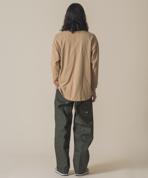 BIG BILL(ビッグビル)の「【mina11月掲載商品】【 BIG BILL / ビッグビル 】ラウンドステッチカットソー X59391D BNU(Tシャツ/カットソー・メンズ・オフホワイト/ベージュ/ネイビー・L/M)」の19枚目の写真
