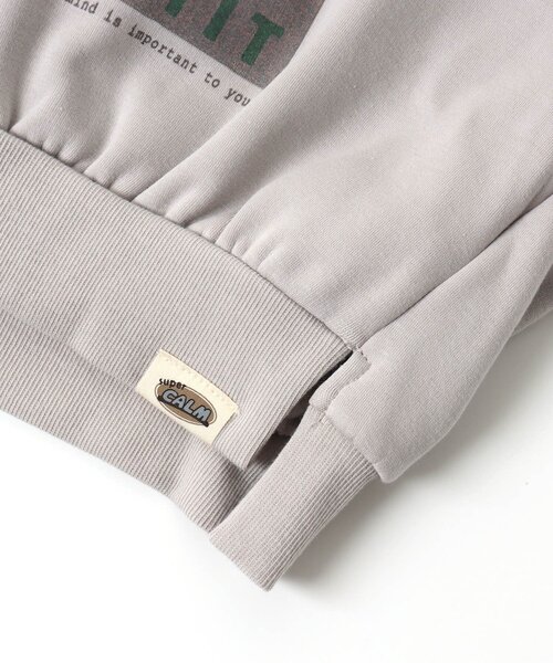 apres les cours（アプレレクール）の「/3柄アニマルグラフィックトレーナー（スウェット・キッズ・ベージュ/パープル/ミント・120/90/110/100/130/80）」の7枚目の写真