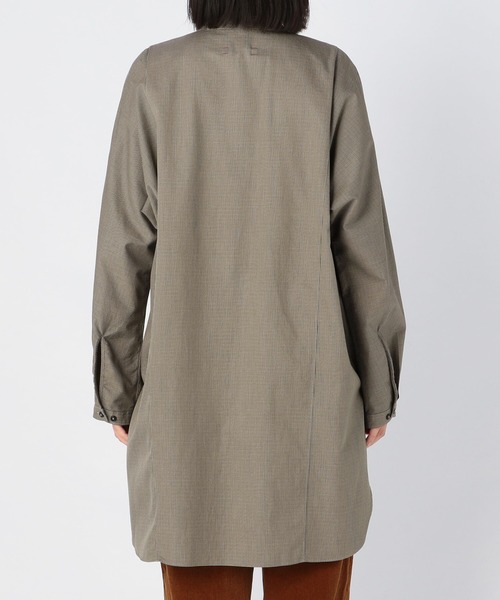 UNFIL（アンフィル）の「【unfil】エジプトコットンツイル オーバーサイズシャツ WOMEN（シャツ/ブラウス・レディース・ブラック系その他・1）」の11枚目の写真