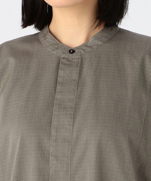 UNFIL（アンフィル）の「【unfil】エジプトコットンツイル オーバーサイズシャツ WOMEN（シャツ/ブラウス・レディース・ブラック系その他・1）」の12枚目の写真