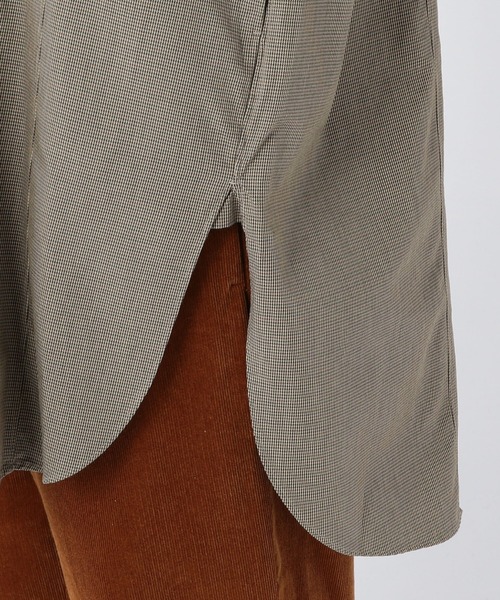 UNFIL（アンフィル）の「【unfil】エジプトコットンツイル オーバーサイズシャツ WOMEN（シャツ/ブラウス・レディース・ブラック系その他・1）」の13枚目の写真