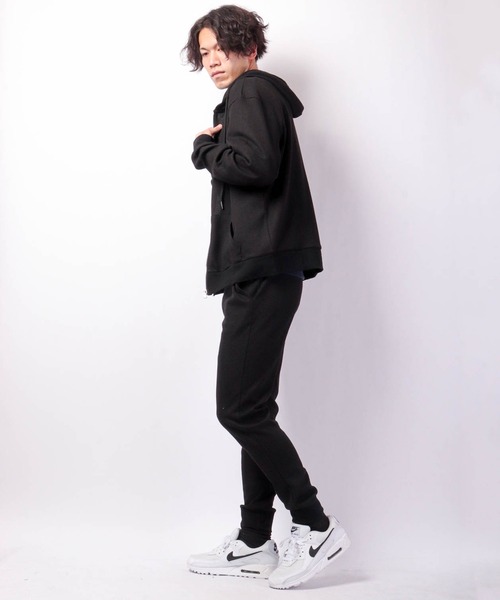 FUNALIVE(ファンアライブ)の「セットアップ ワッフル生地zipパーカー(パーカー・メンズ・ブラック/キャメル・L/S/M/XL)」の16枚目の写真