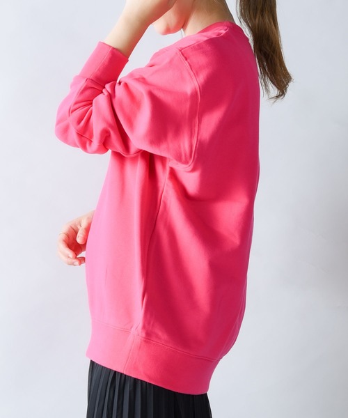 Printstar(プリントスター)の「2-9.7oz Standard TOMS Sweat Shirts 9.7オンス/スタンダード/トムス/トレーナー/ビビットカラー【Maison Select -メゾンセレクト- 】(スウェット・レディース・ライトブルー/ロイヤルブルー/バイオレット/イエロー/ライトイエロー/ピンク/ライトピンク/レッド・M/L/XL/S)」の7枚目の写真