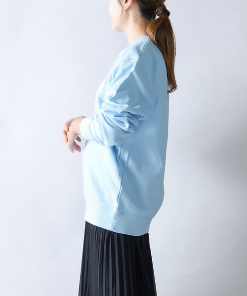 Printstar(プリントスター)の「2-9.7oz Standard TOMS Sweat Shirts 9.7オンス/スタンダード/トムス/トレーナー/ビビットカラー【Maison Select -メゾンセレクト- 】(スウェット・レディース・ライトブルー/ロイヤルブルー/バイオレット/イエロー/ライトイエロー/ピンク/ライトピンク/レッド・M/L/XL/S)」の2枚目の写真