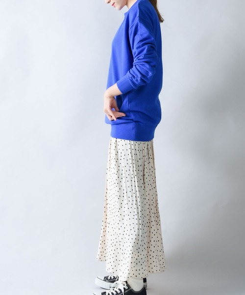 Printstar(プリントスター)の「2-9.7oz Standard TOMS Sweat Shirts 9.7オンス/スタンダード/トムス/トレーナー/ビビットカラー【Maison Select -メゾンセレクト- 】(スウェット・レディース・ライトブルー/ロイヤルブルー/バイオレット/イエロー/ライトイエロー/ピンク/ライトピンク/レッド・M/L/XL/S)」の12枚目の写真