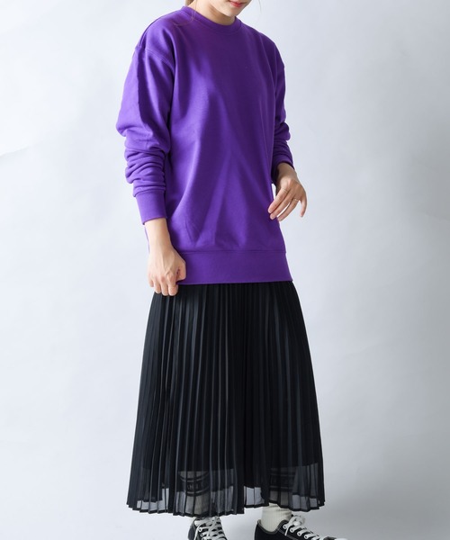 Printstar(プリントスター)の「2-9.7oz Standard TOMS Sweat Shirts 9.7オンス/スタンダード/トムス/トレーナー/ビビットカラー【Maison Select -メゾンセレクト- 】(スウェット・レディース・ライトブルー/ロイヤルブルー/バイオレット/イエロー/ライトイエロー/ピンク/ライトピンク/レッド・M/L/XL/S)」の17枚目の写真