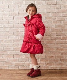 axes femme（アクシーズファム）の「裾２ｗａｙガーリー中綿コート（ダッフルコート・キッズ）」