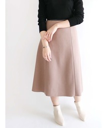 Te chichi | ジャージメルトンフレアスカート(スカート)