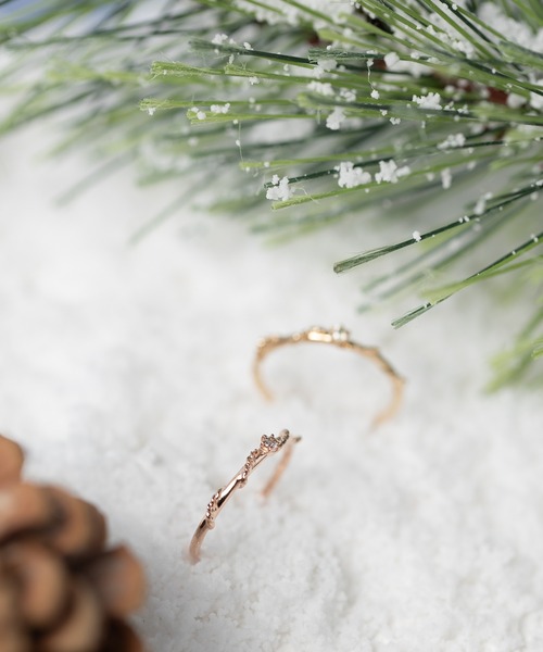 K10 ピンクゴールド ダイヤモンド リング ESTELLE/エステール WEB限定