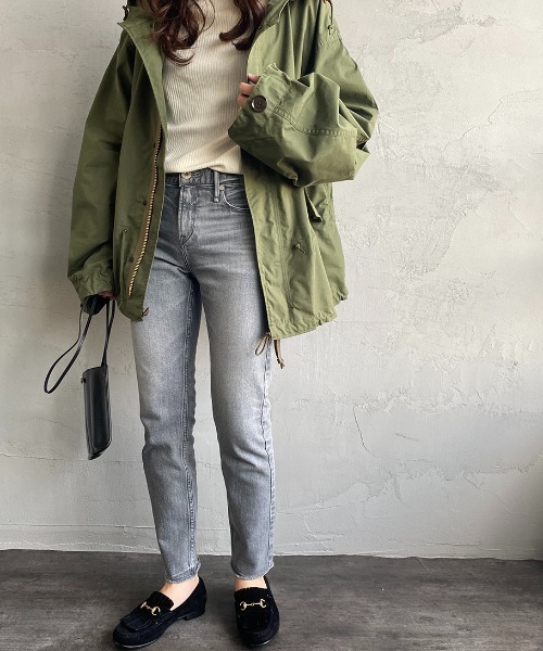 upperhights（アッパーハイツ）の「[upper hights/アッパーハイツ] THE SERENA スリムストレート グレーデニム（デニムパンツ・レディース・グレー・24/22/23）」の22枚目の写真