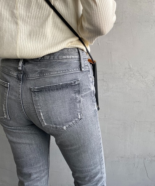 upperhights（アッパーハイツ）の「[upper hights/アッパーハイツ] THE SERENA スリムストレート グレーデニム（デニムパンツ・レディース・グレー・24/22/23）」の8枚目の写真