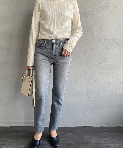 upperhights（アッパーハイツ）の「[upper hights/アッパーハイツ] THE SERENA スリムストレート グレーデニム（デニムパンツ・レディース・グレー・24/22/23）」の20枚目の写真