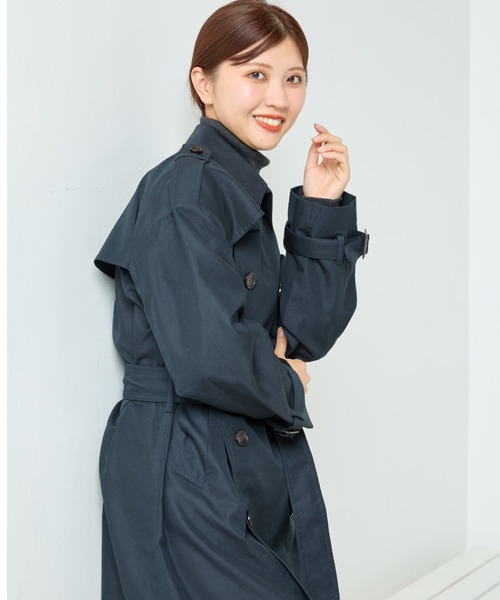 OMNES Supremo(オムネス スプレモ)の「トレンチコート(トレンチコート・レディース・ベージュ/ネイビー・FREE)」の21枚目の写真