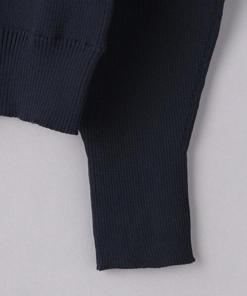 UNITED ARROWS（ユナイテッドアローズ）の「＜UNITED ARROWS＞P パフスリーブ ニット W（ニット/セーター・レディース・ネイビー/ライム・FREE）」の14枚目の写真