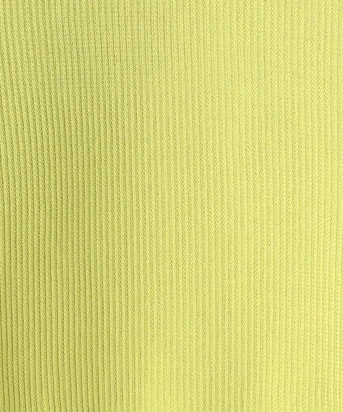 UNITED ARROWS（ユナイテッドアローズ）の「＜UNITED ARROWS＞P パフスリーブ ニット W（ニット/セーター・レディース・ネイビー/ライム・FREE）」の18枚目の写真