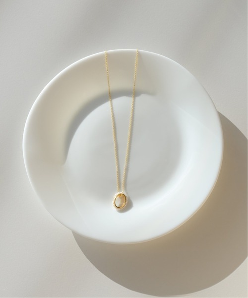 Noble(ノーブル)の「【Hermina Athens】LUNA PEARLS PENDANT ネックレス 50cm◆(ネックレス・レディース・ゴールド・FREE)」の8枚目の写真
