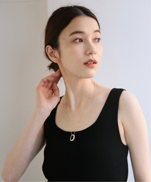 Noble(ノーブル)の「【Hermina Athens】LUNA PEARLS PENDANT ネックレス 50cm◆(ネックレス・レディース・ゴールド・FREE)」の4枚目の写真
