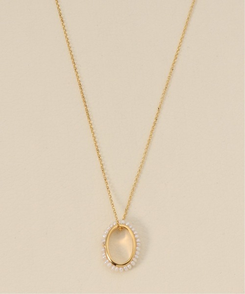 Noble(ノーブル)の「【Hermina Athens】LUNA PEARLS PENDANT ネックレス 50cm◆(ネックレス・レディース・ゴールド・FREE)」の6枚目の写真