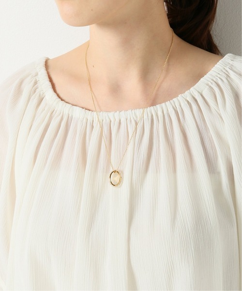 Noble(ノーブル)の「【Hermina Athens】LUNA PEARLS PENDANT ネックレス 50cm◆(ネックレス・レディース・ゴールド・FREE)」の3枚目の写真