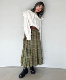フロントデザインスウェット【SANSeLF】sanw23a021 フロントデザインスウェット【SANSeLF】sanw23a021