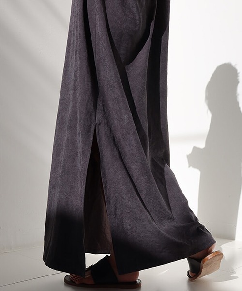 CREDONA（クレドナ）の「バッククロスキャミOP（ワンピース・レディース・チャコールグレー/ベージュ系その他・FREE）」の19枚目の写真