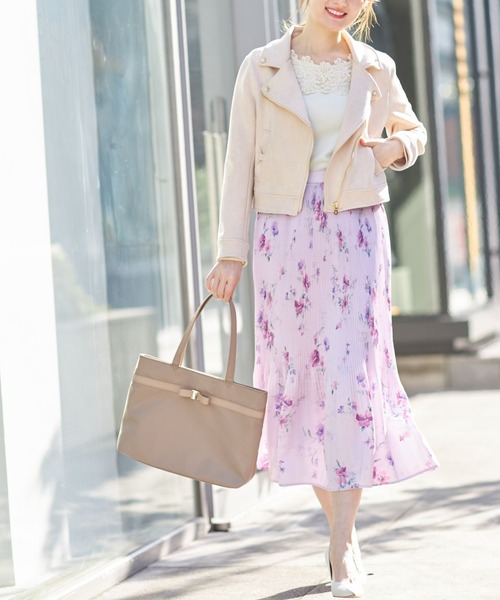 tocco closet(トッコ クローゼット)の「リボンテープナイロンバッグ(ハンドバッグ・レディース・ブラック/ベージュ/ネイビー・FREE)」の17枚目の写真