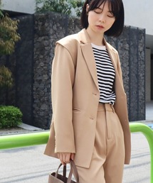 AULI | 【低身長向けサイズ】2wayテーラードジャケット(テーラードジャケット)