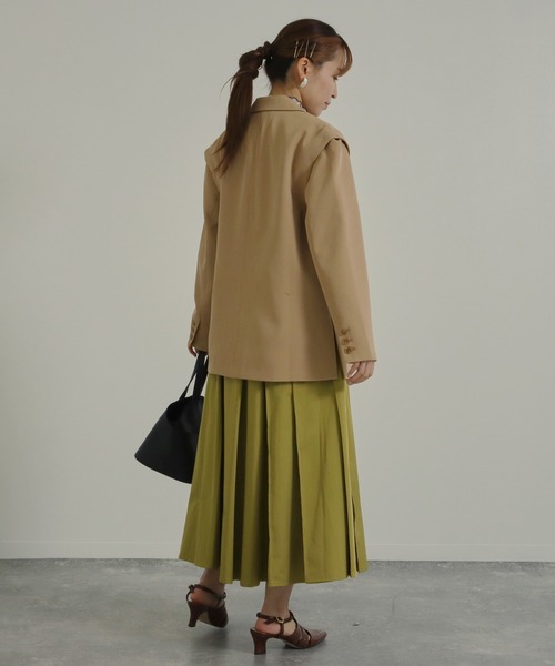 AULI(アウリィ)の「【低身長向けサイズ】2wayテーラードジャケット(テーラードジャケット・レディース・アイボリー/ベージュ/ブラック・XS/S)」の16枚目の写真