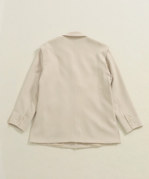 AULI(アウリィ)の「【低身長向けサイズ】2wayテーラードジャケット(テーラードジャケット・レディース・アイボリー/ベージュ/ブラック・XS/S)」の12枚目の写真