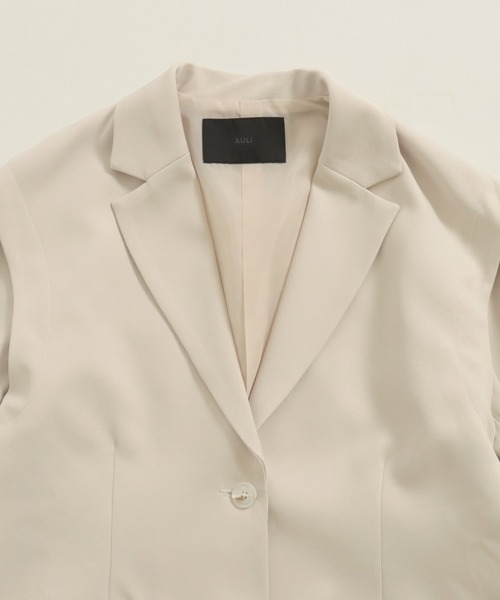AULI(アウリィ)の「【低身長向けサイズ】2wayテーラードジャケット(テーラードジャケット・レディース・アイボリー/ベージュ/ブラック・XS/S)」の17枚目の写真