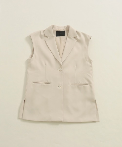 AULI(アウリィ)の「【低身長向けサイズ】2wayテーラードジャケット(テーラードジャケット・レディース・アイボリー/ベージュ/ブラック・XS/S)」の9枚目の写真