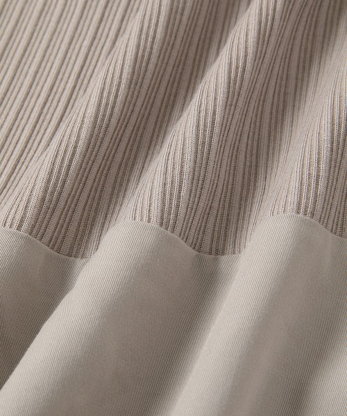 ADAM ET ROPE'（アダムエロペ）の「【一部直営店舗・WEB限定】マーメイドコンビワンピース（ワンピース・レディース・サックスブルー/ベージュ/ブラック・FREE）」の18枚目の写真