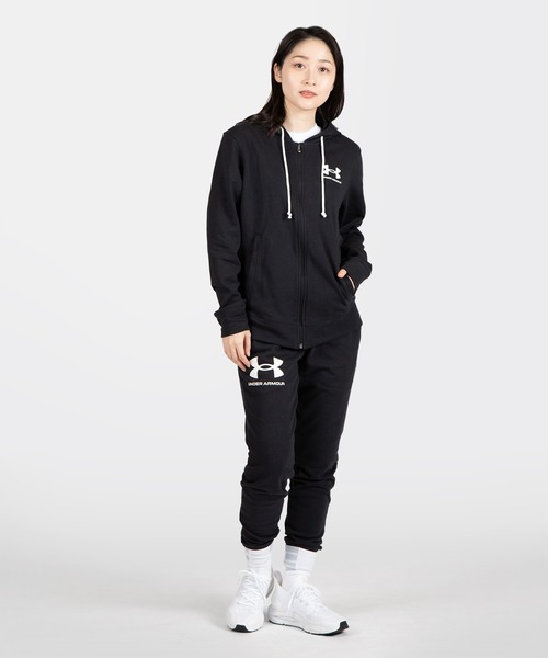 UNDER ARMOUR(アンダーアーマー)の「UAライバルテリー フルジップ フーディー(トレーニング/メンズ)(スウェット・メンズ・ブラック/ライトグレー・L/XL/XXL/M/3XL/S)」の9枚目の写真