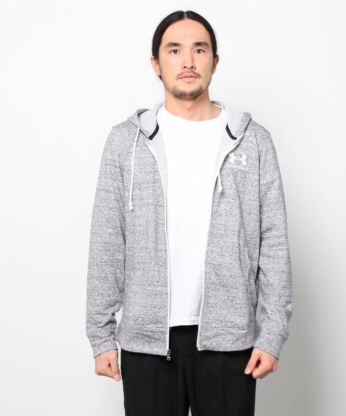 UNDER ARMOUR(アンダーアーマー)の「UAライバルテリー フルジップ フーディー(トレーニング/メンズ)(スウェット・メンズ・ブラック/ライトグレー・L/XL/XXL/M/3XL/S)」の13枚目の写真