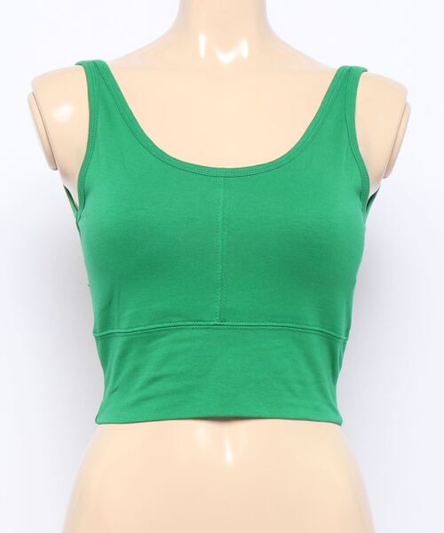 ENVYM（アンビー）の「カップインショートタンクトップ（タンクトップ・レディース・ブラック/ホワイト/グレー/グリーン・FREE）」の19枚目の写真