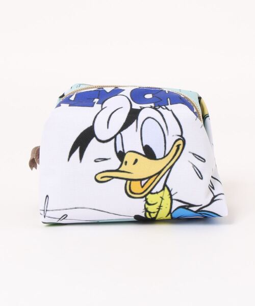 Disney（ディズニー）の「Disney ポーチ（ポーチ・レディース・イエロー/レッド系/オレンジ/グリーン/ベージュ/アイボリー/ホワイト/ブルー/オフホワイト/ホワイト系/サンドベージュ/レッド/ライトブルー/グレー/レモンイエロー/ライトベージュ・FREE）」の3枚目の写真