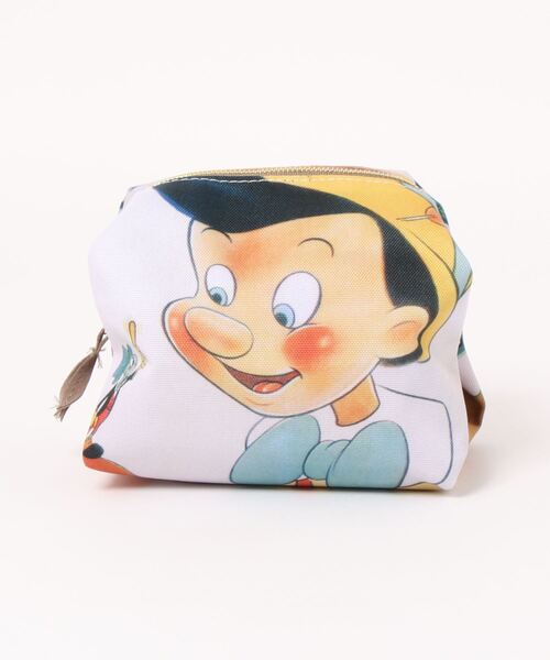 Disney（ディズニー）の「Disney ポーチ（ポーチ・レディース・イエロー/レッド系/オレンジ/グリーン/ベージュ/アイボリー/ホワイト/ブルー/オフホワイト/ホワイト系/サンドベージュ/レッド/ライトブルー/グレー/レモンイエロー/ライトベージュ・FREE）」の4枚目の写真